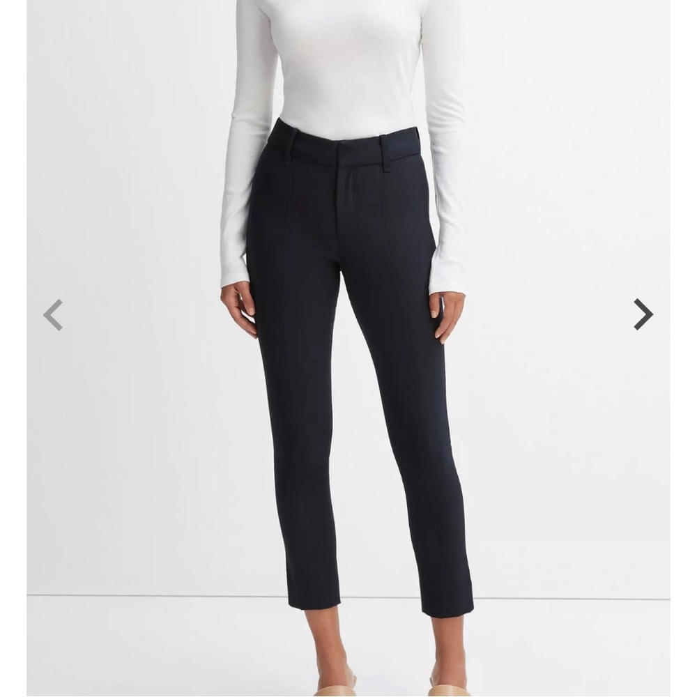 Vince brand new women black High Rise Cigarette Pant size 4